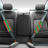 Green Baja Serape Seat Belt Cover-grizzshop