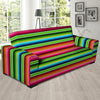 Green Baja Serape Sofa Cover-grizzshop