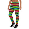 Green Baja Serape Women's Joggers-grizzshop