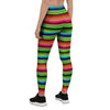 Green Baja Serape Women's Leggings-grizzshop