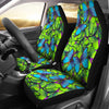Load image into Gallery viewer, Green Blue Butterfly Pattern Print Universal Fit Car Seat Cover-grizzshop