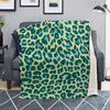 Green Cheetah Blanket-grizzshop