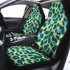 Green Cheetah Car Seat Covers-grizzshop