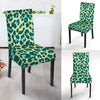 Green Cheetah Chair Cover-grizzshop