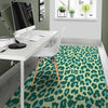 Green Cheetah Floor Mat-grizzshop