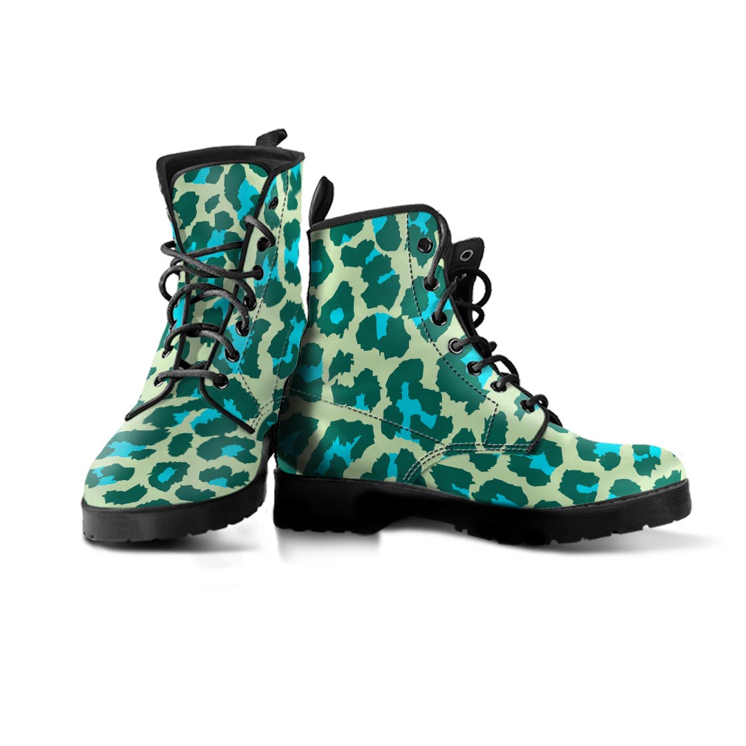 Green Cheetah Men's Boots-grizzshop