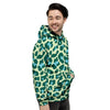 Green Cheetah Men's Hoodie-grizzshop