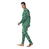 Green Cheetah Men's Pajamas-grizzshop