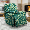 Green Cheetah Recliner Cover-grizzshop