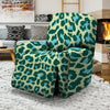 Green Cheetah Recliner Cover-grizzshop