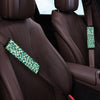 Green Cheetah Seat Belt Cover-grizzshop