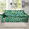 Green Cheetah Sofa Cover-grizzshop