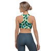 Green Cheetah Sports Bra-grizzshop