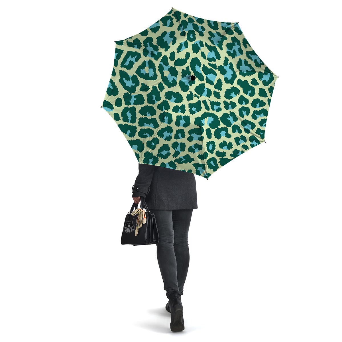 Green Cheetah Umbrella-grizzshop