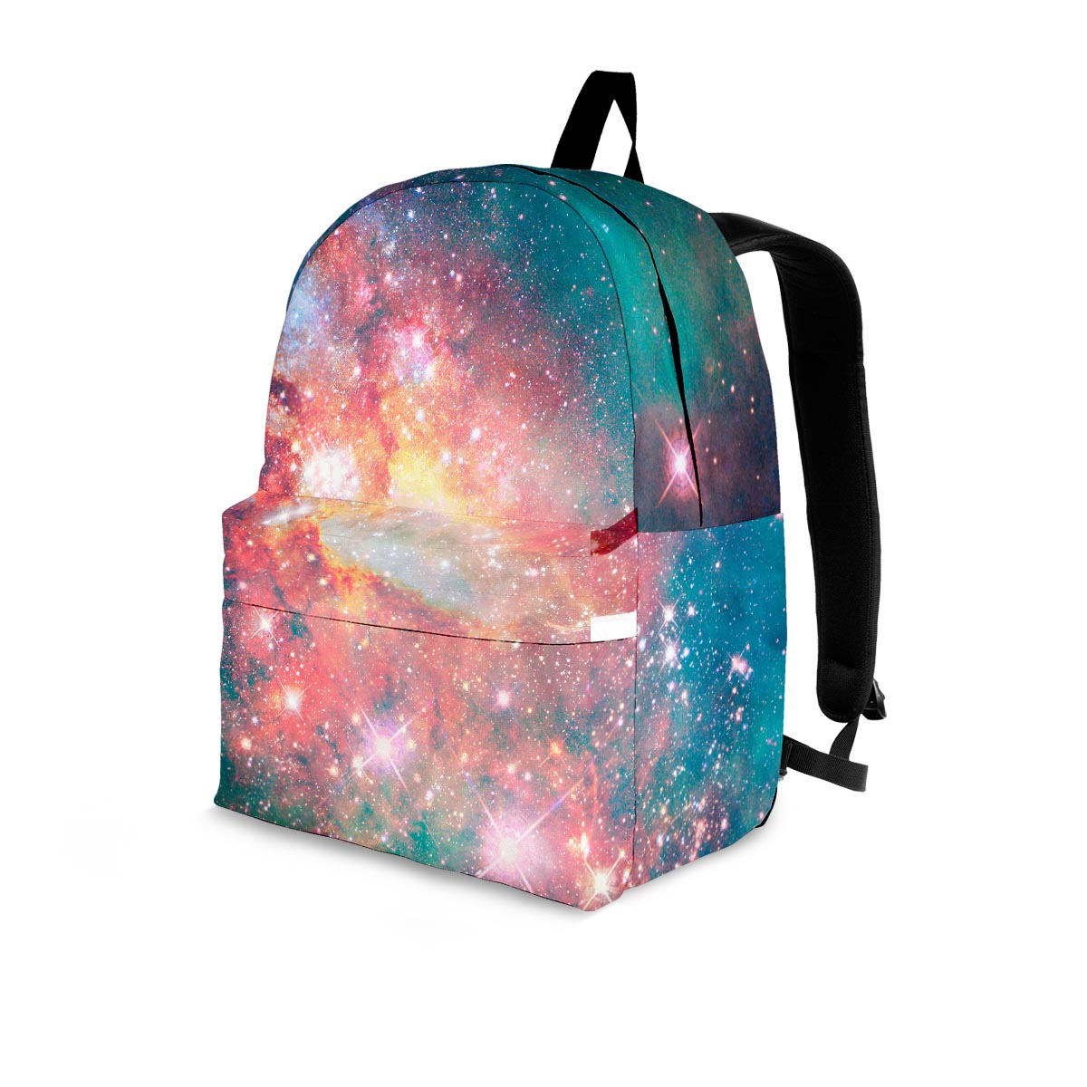 Green Cosmic Space Galaxy Backpack-grizzshop