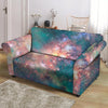 Green Cosmic Space Galaxy Loveseat Cover-grizzshop