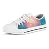 Green Cosmic Space Galaxy Men's Low Top Shoes-grizzshop