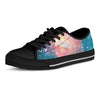 Green Cosmic Space Galaxy Men's Low Top Shoes-grizzshop