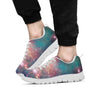 Green Cosmic Space Galaxy Men's Sneakers-grizzshop