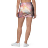 Green Cosmic Space Galaxy Mini Skirt-grizzshop