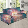 Green Cosmic Space Galaxy Sofa Cover-grizzshop