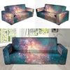 Green Cosmic Space Galaxy Sofa Cover-grizzshop