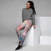 Green Cosmic Space Galaxy Women's Joggers-grizzshop