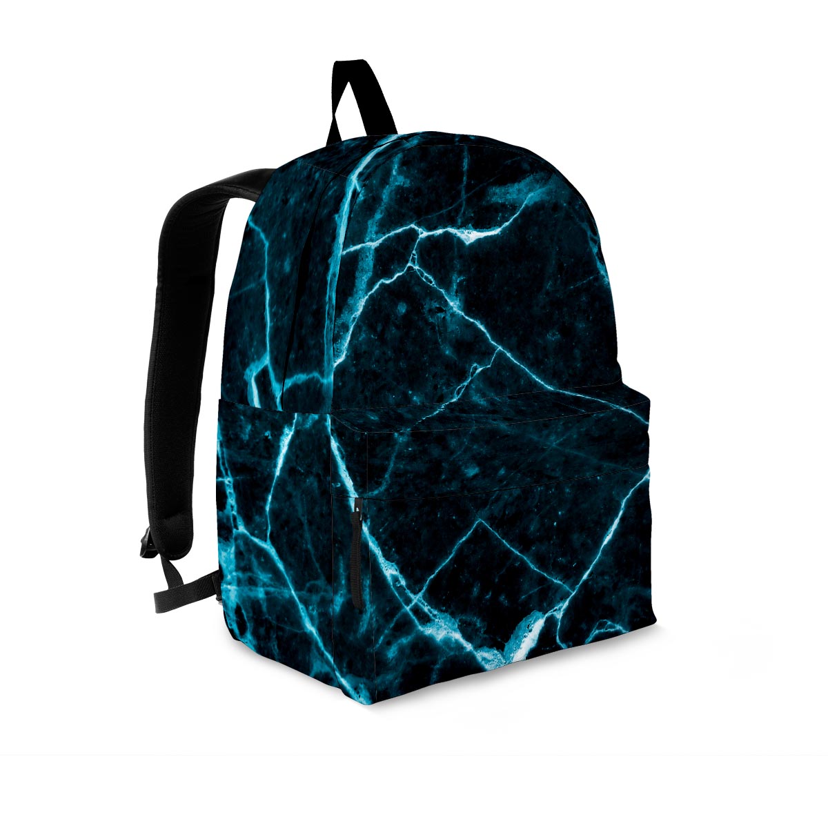 Green Cracked Marble Backpack-grizzshop