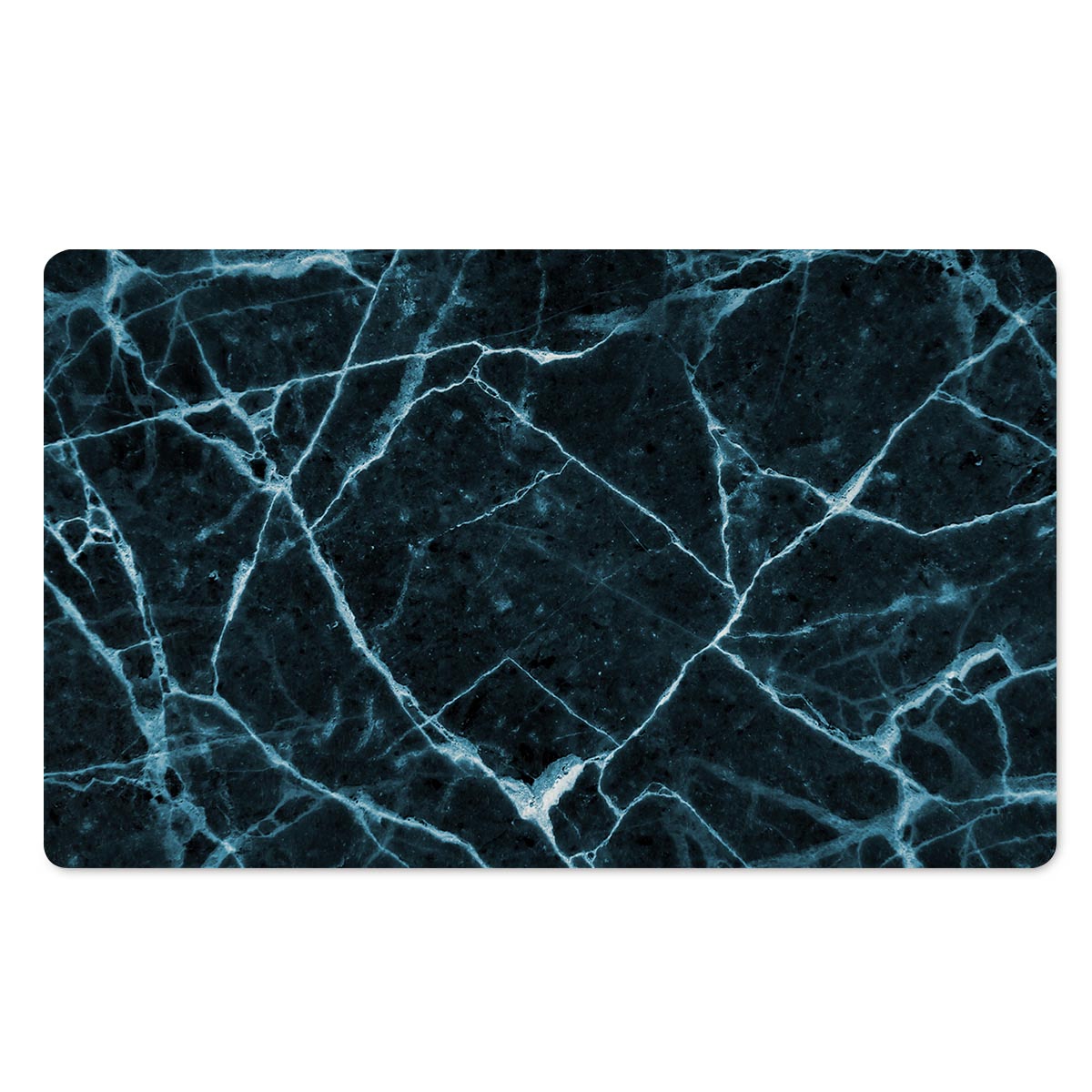 Green Cracked Marble Door Mat-grizzshop