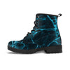 Green Cracked Marble Men's Boots-grizzshop