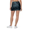 Green Cracked Marble Mini Skirt-grizzshop