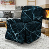 Green Cracked Marble Recliner Cover-grizzshop