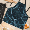 Green Cracked Marble Women's Apron-grizzshop