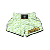 Green Dinosaur Little Print Pattern Muay Thai Boxing Shorts-grizzshop