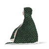 Green Egg Skin Dragon Pattern Print Hooded Blanket-grizzshop