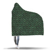 Green Egg Skin Dragon Pattern Print Hooded Blanket-grizzshop