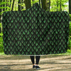 Green Egg Skin Dragon Pattern Print Hooded Blanket-grizzshop