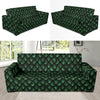 Green Egg Skin Dragon Pattern Print Sofa Covers-grizzshop