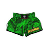 Green Energy Plasma Print Muay Thai Boxing Shorts-grizzshop