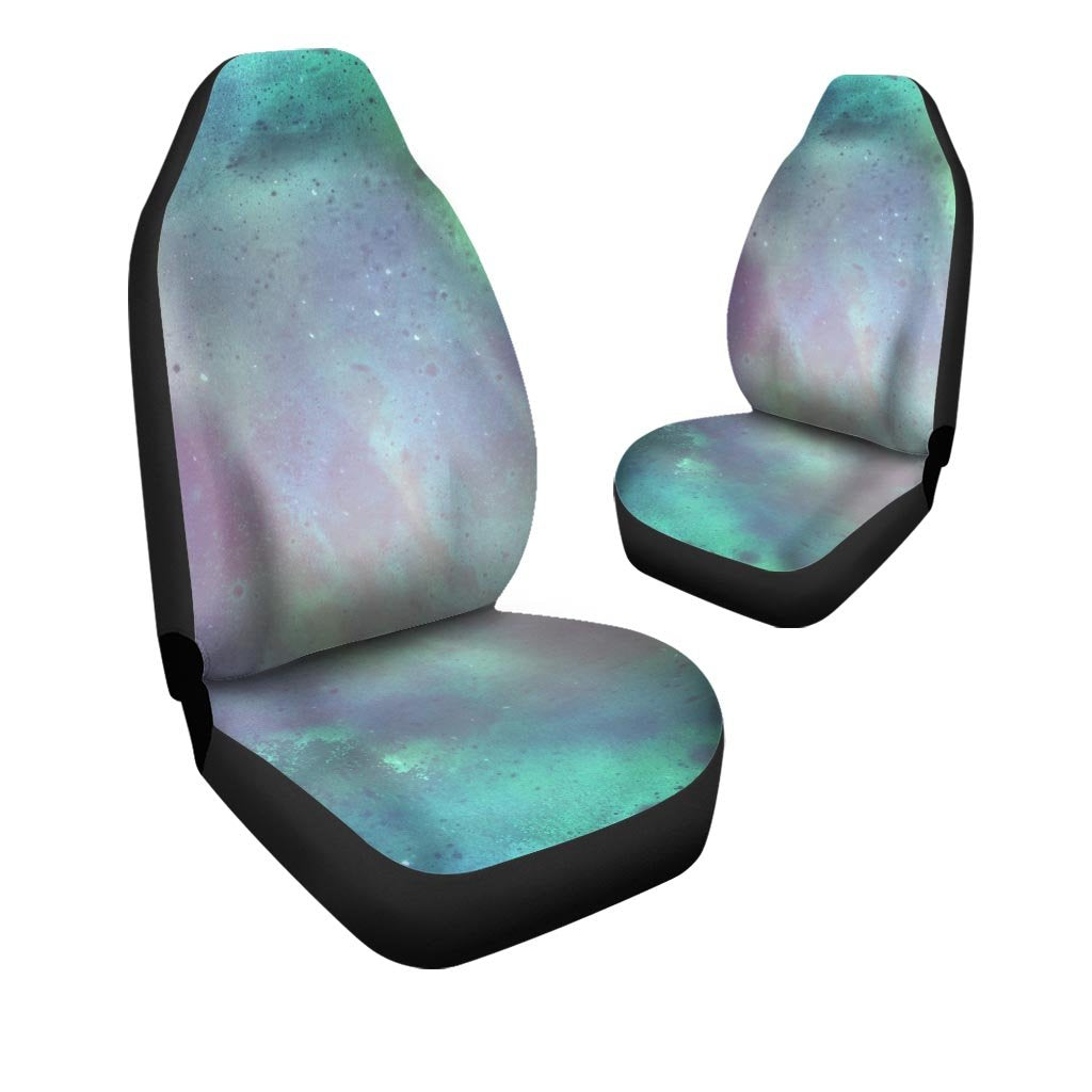 Green Galaxy Space Car Seat Covers-grizzshop