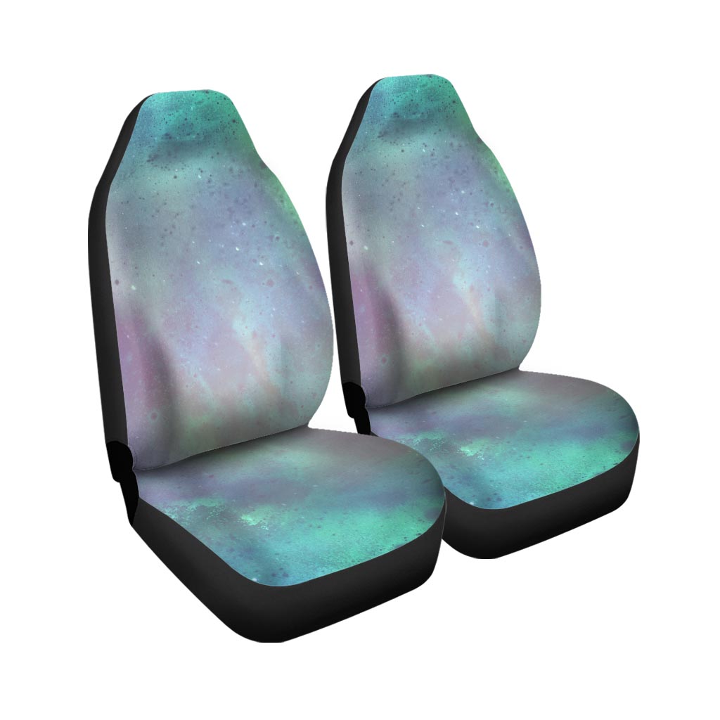 Green Galaxy Space Car Seat Covers-grizzshop