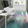 Green Galaxy Space Floor Mat-grizzshop