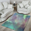 Green Galaxy Space Floor Mat-grizzshop