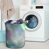 Green Galaxy Space Laundry Basket-grizzshop