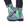 Green Galaxy Space Men's Boots-grizzshop