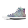 Green Galaxy Space Men's High Top Shoes-grizzshop