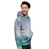 Green Galaxy Space Men's Hoodie-grizzshop