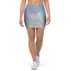 Green Galaxy Space Mini Skirt-grizzshop