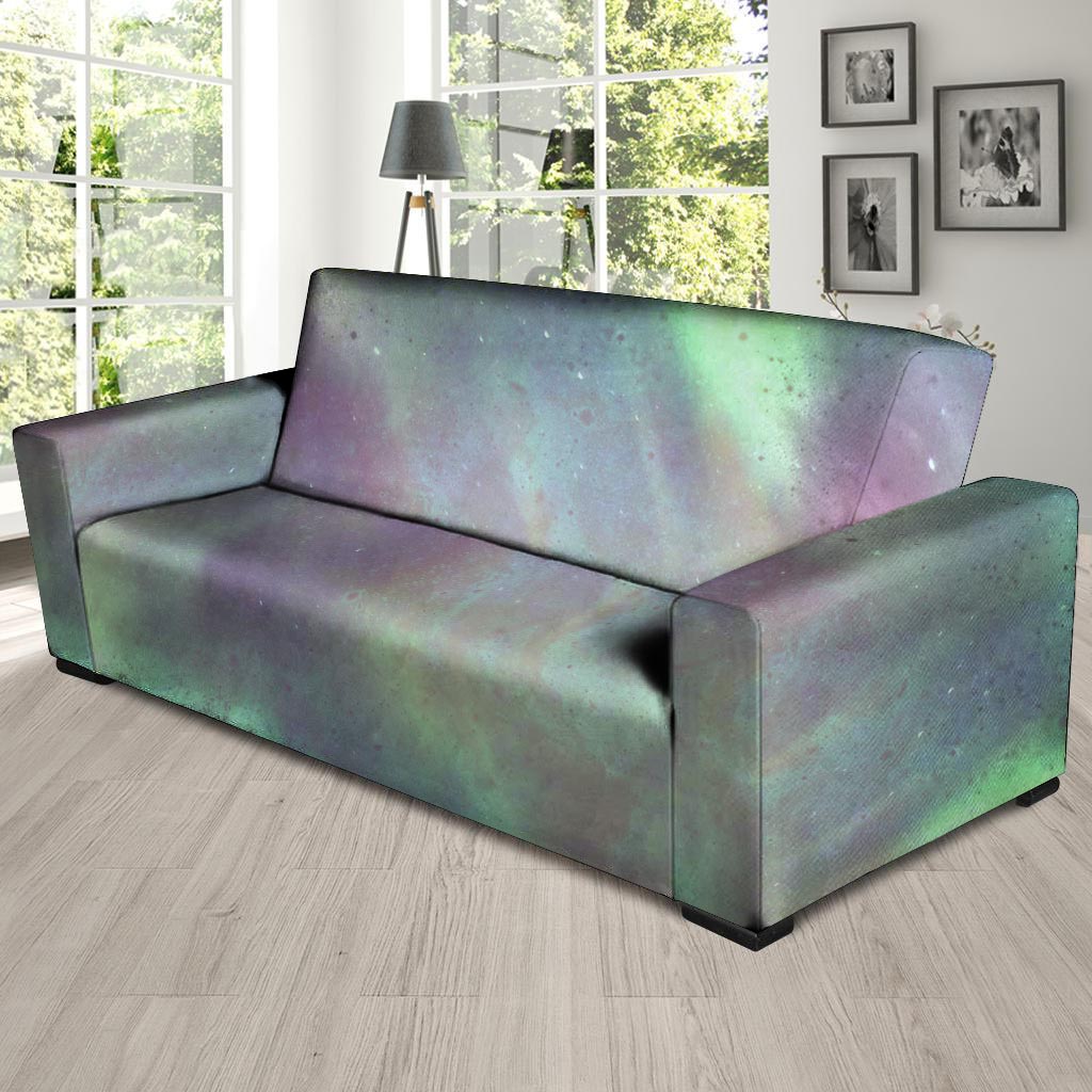 Green Galaxy Space Sofa Cover-grizzshop