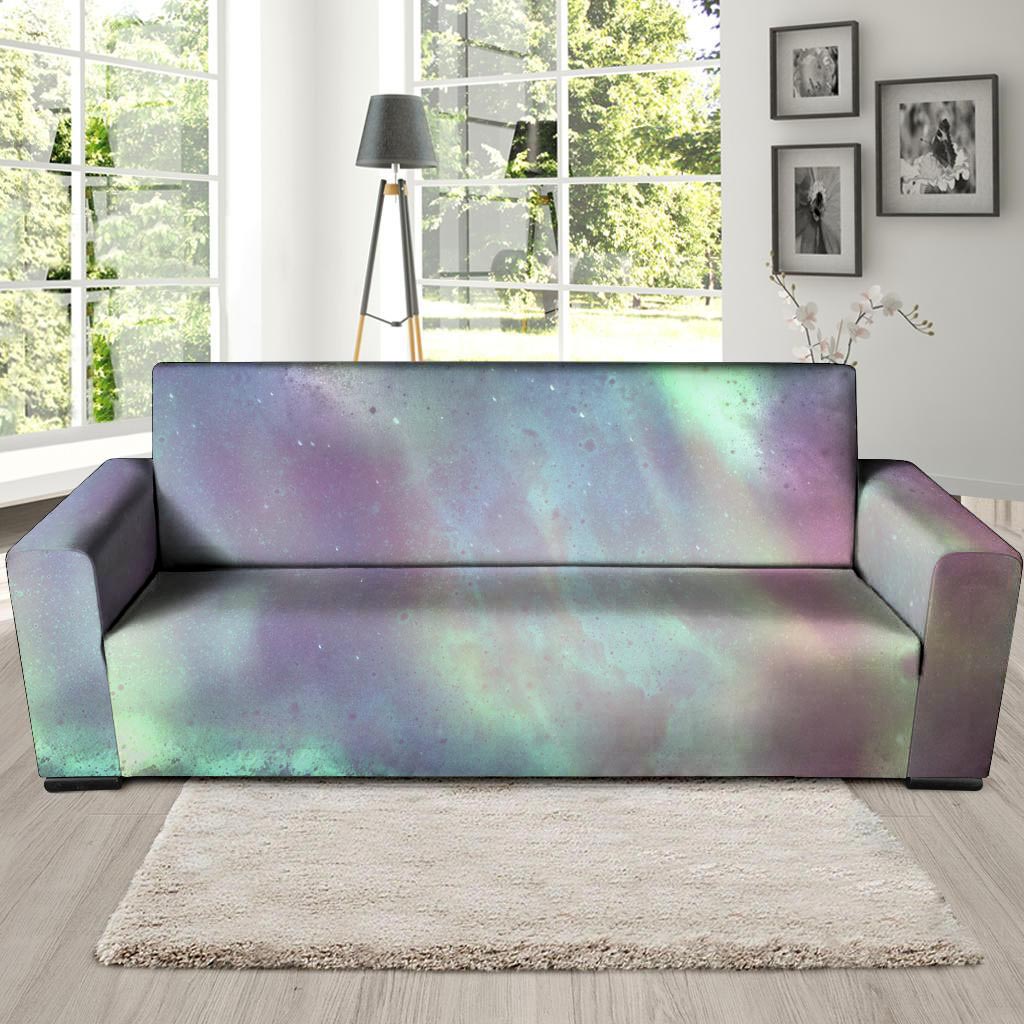 Green Galaxy Space Sofa Cover-grizzshop